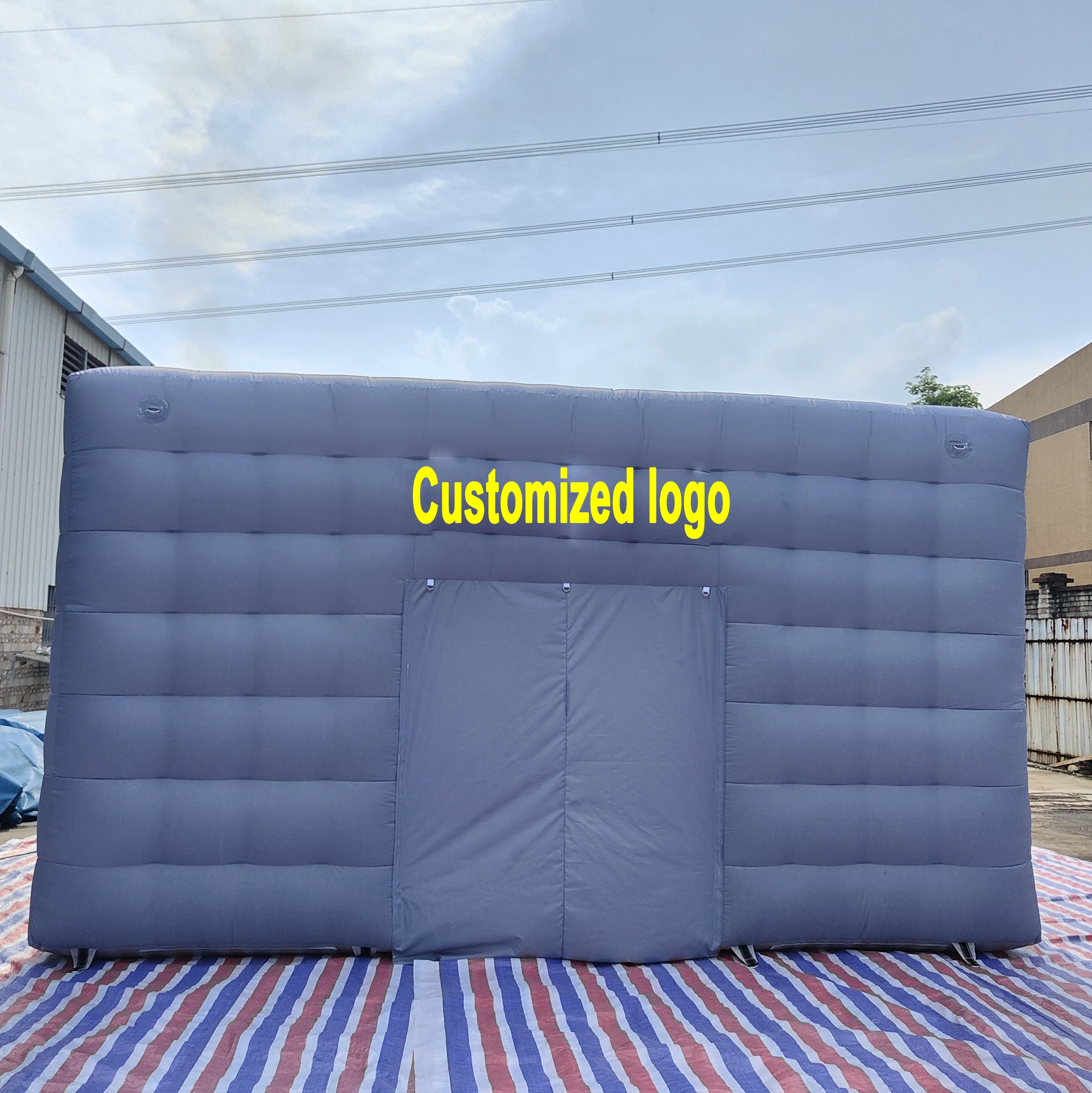 Inflatable Nightclub Tent Halloween Holiday Inflatable Party House Party Tent Inflatable Disco Light Nightclub Tent For Sale