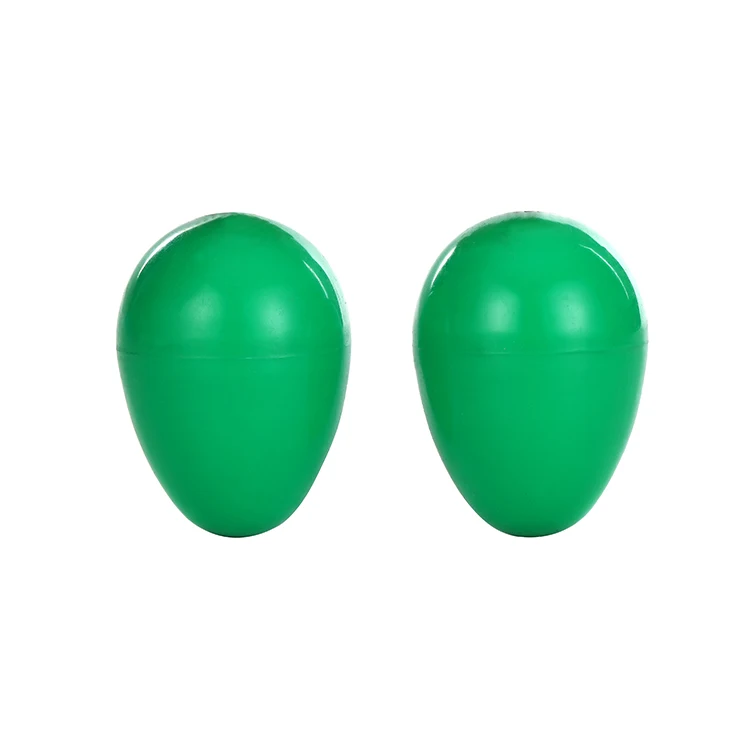 Baby Musical Instrument Percussion Toy Wooden Egg Shaker Maracas For Children Party