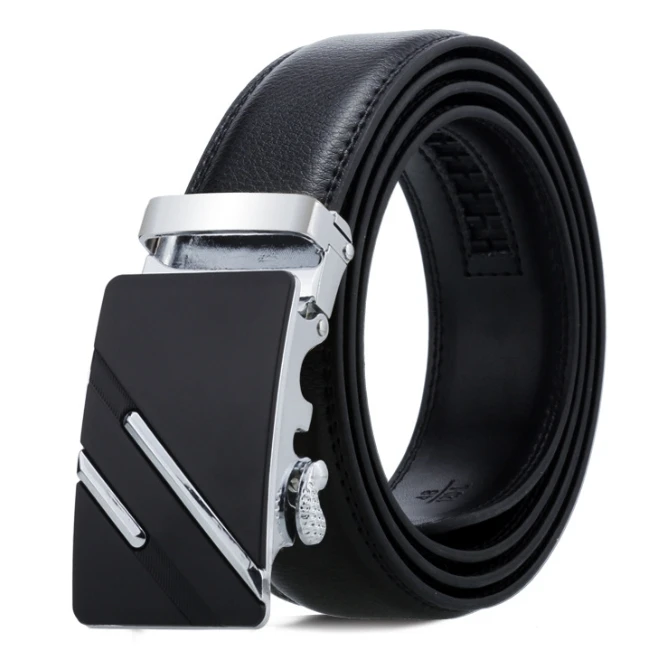 110/120/125 cm Length Real Top Cowhide Leather belt for men with Customize Metal Buckle