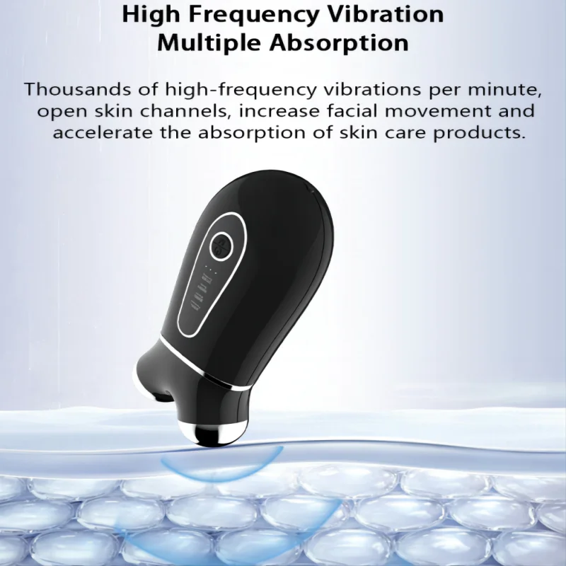Microcurrent Face Massager Roller Face Lift Roller Massager for Skin Care Vibration Skin Firming Wrinkle Removal Beauty Device