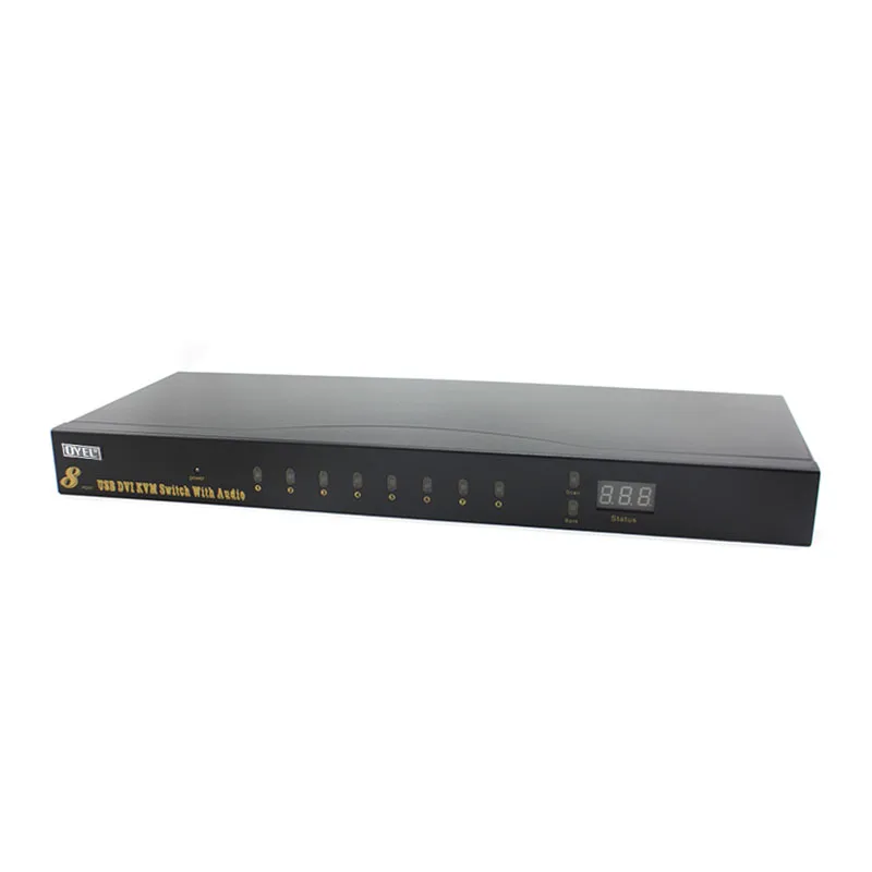  Квм-переключатель DVI с USB 2K 8x1 квм-переключатель автоматический Usb