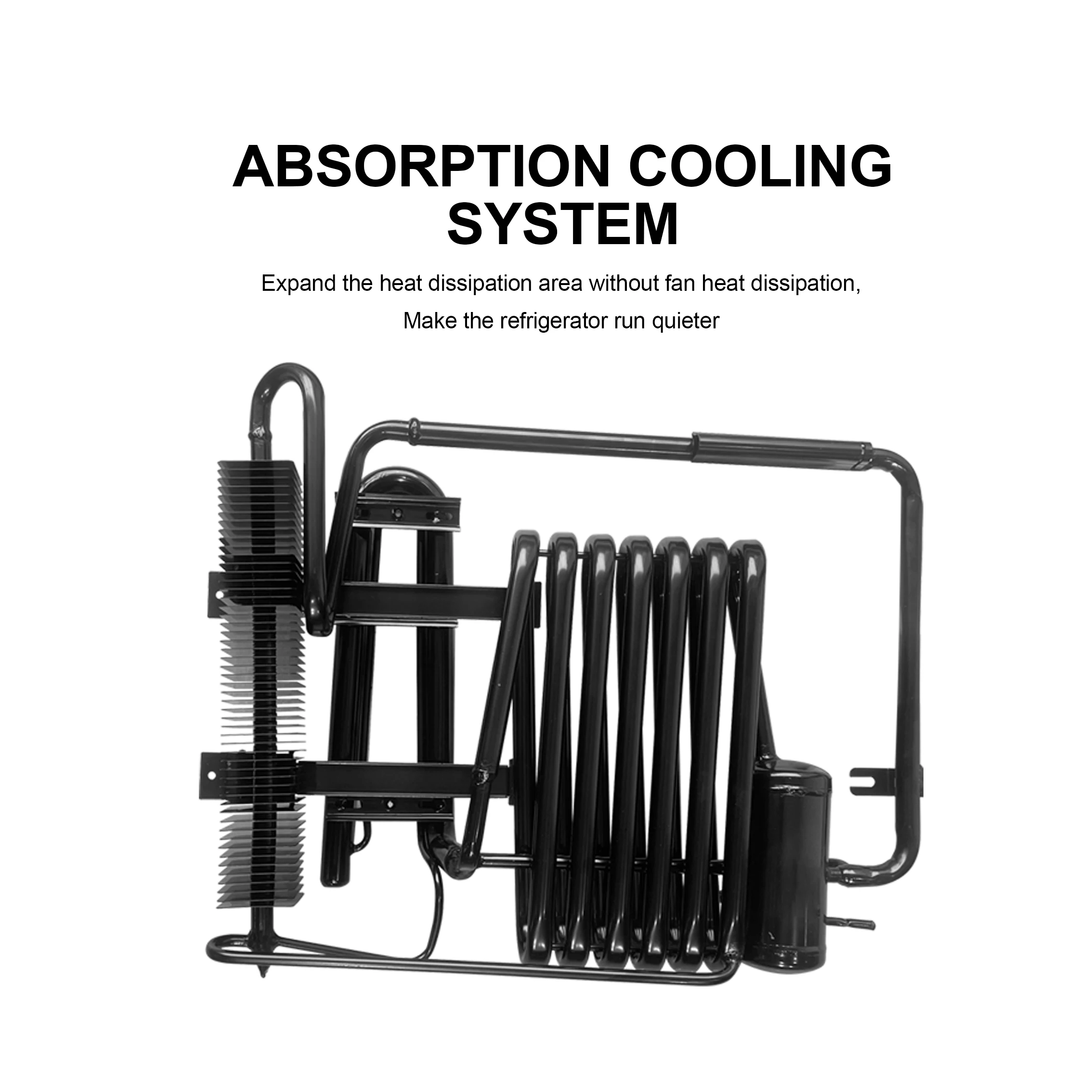 New 40L Small Fridge for Room Skincare Fridge Portable Mini Refrigerator Energy Saving Mini Fridge