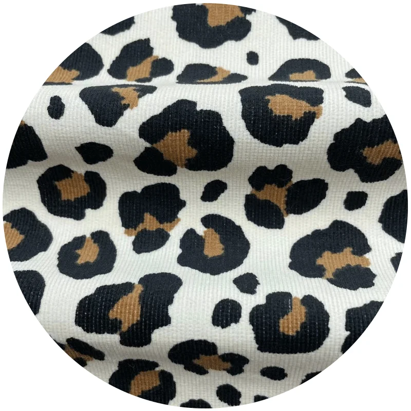 21w 100% cotton rigid printed corduroy jackets pants skirts hats fabric