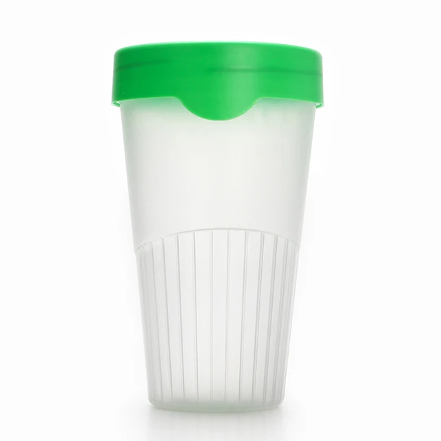 Manufacturer Resistant PP Anti-ironing Stripe Plastic Cup Disposable Milk Tea Bottle Milk Tea Cup 600ML