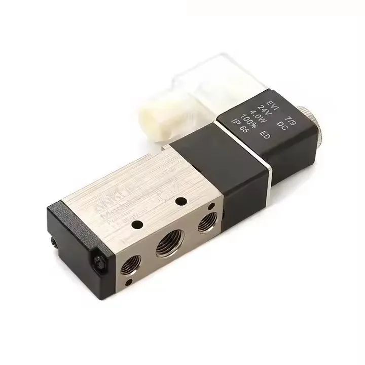 4V210-08 3 position 5 way 2 position 5 way solenoid air valve
