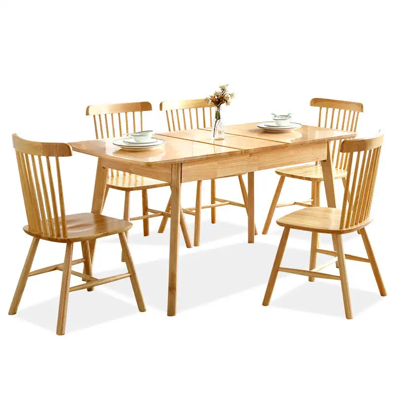High Quality Leisure Chair Wholesale Home Furniture Modern Restaurant Dining Room dining table and chairs set for 6