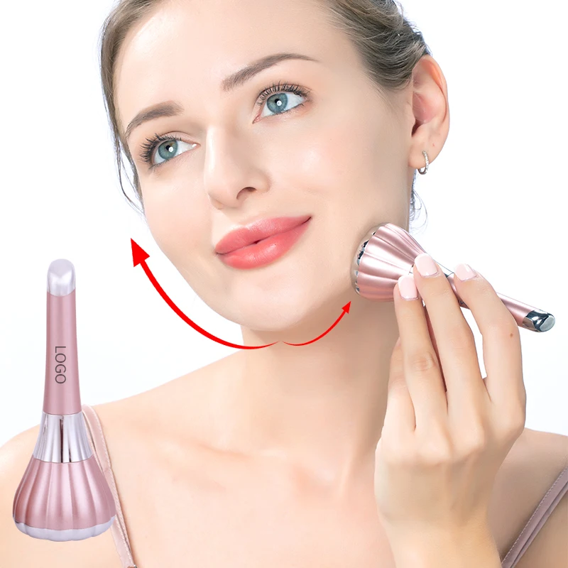 Factory direct sale facial beauty instrument magnetic micro vibration importing instrument electric face massager