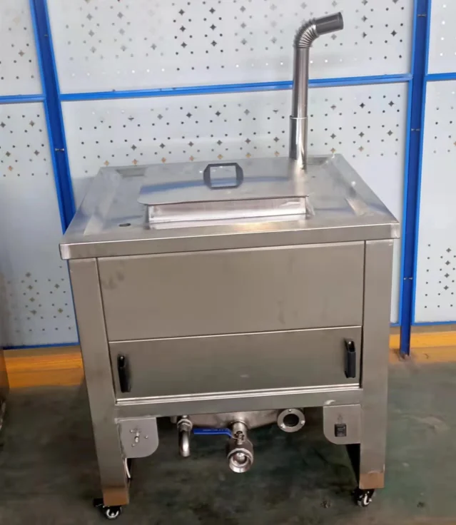 Small Commercial 20-50kg potato chips french fries frying machine kfc restaurant chicken pork skin fryer for sale
