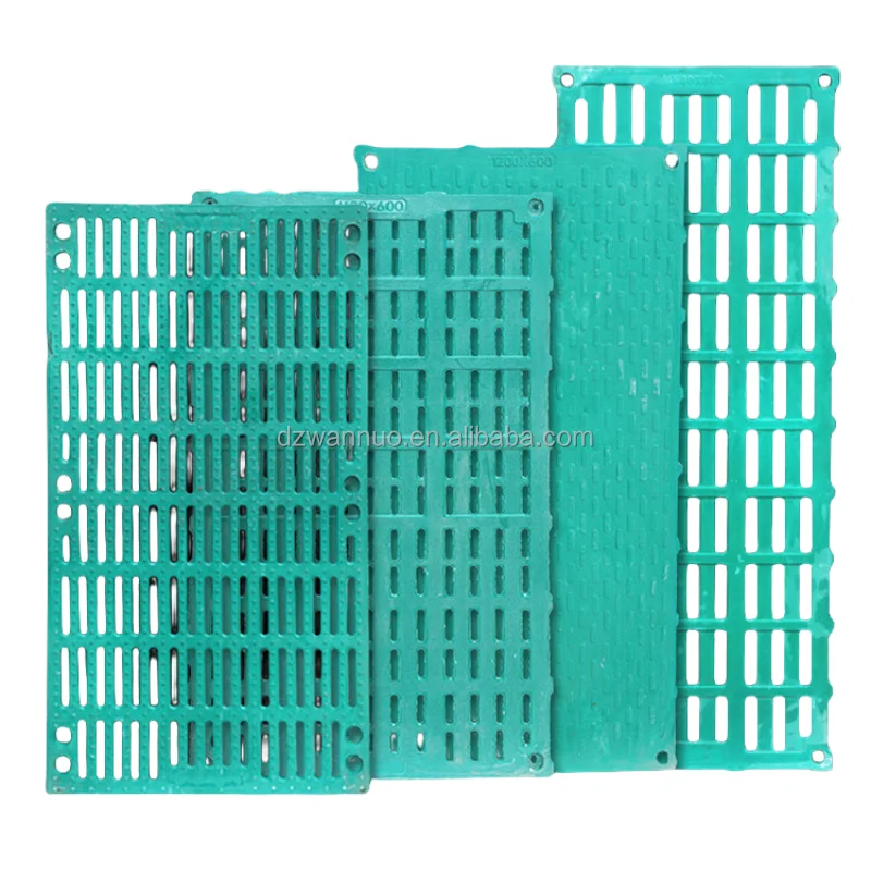 High quality BMC composite plastic pig manure board for pig farms Plastic Leakage Dung Plate Board