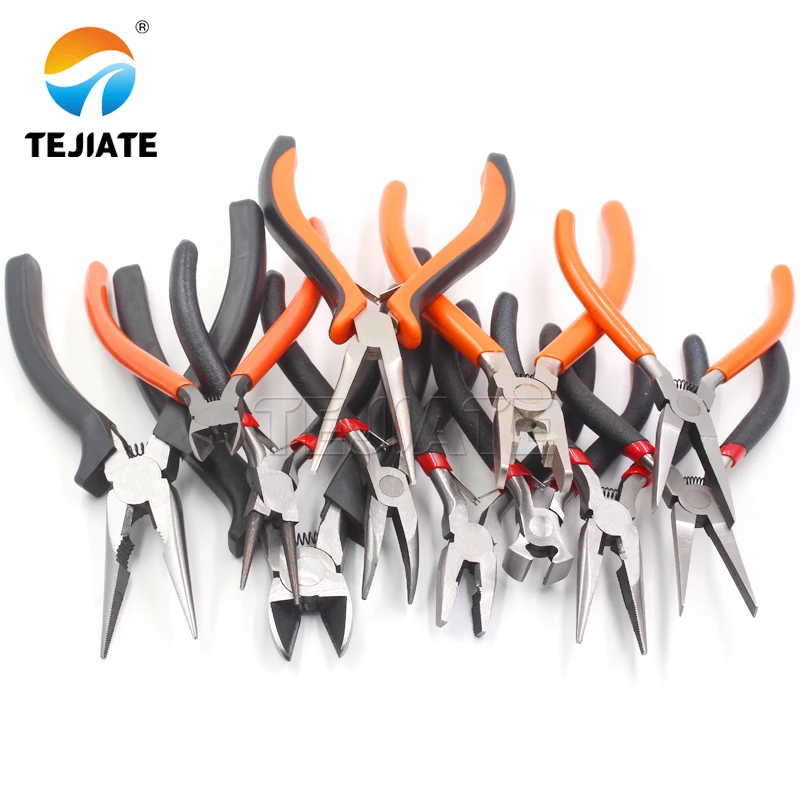 High Quality Insulation Locking Long Nose Hand Tool Universal Multifunction Cutting Pliers High Carbon Steel Wire Cutter Plier