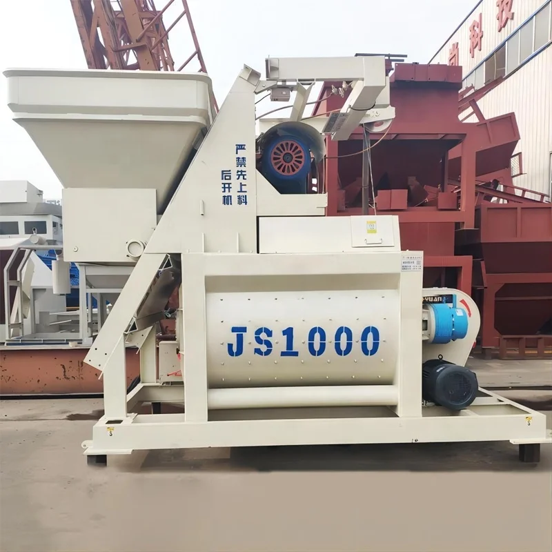 JS1000 Заводская поставка лучшее качество бетономешалка 700L 100L портативная Бетономешалка по лучшей цене