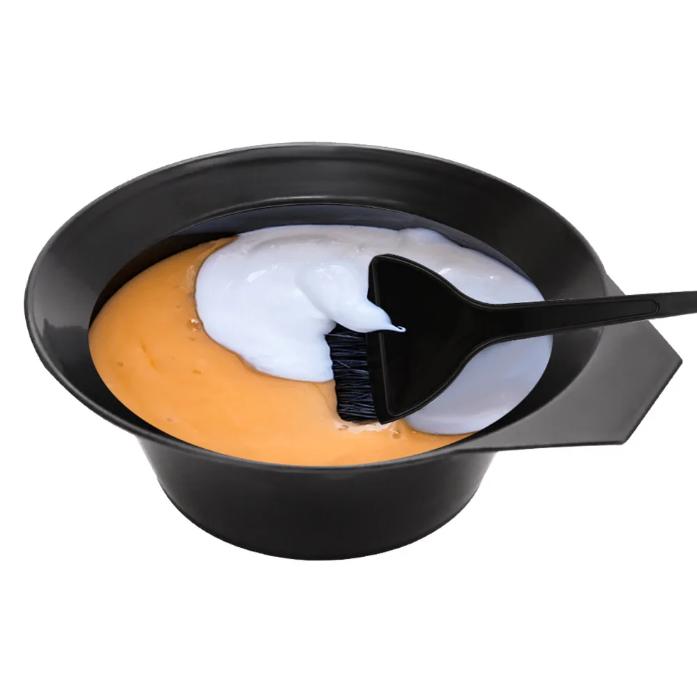 Pro Barebr Equipment Mixing Bowl For Hair Dye Custom Logo Hair Color Brush And Bowl Set Color Bowls For Hair Salon