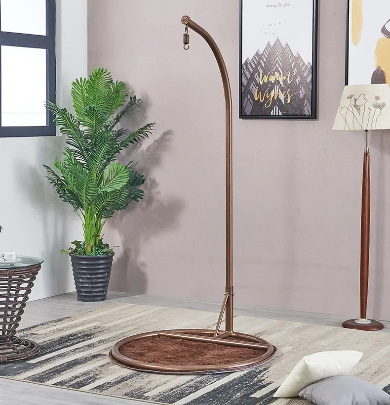 Wholesale Cheap Swing Egg Chair  Indoor Hanging Swing Chair With Cushion For Garden Terrace Resort