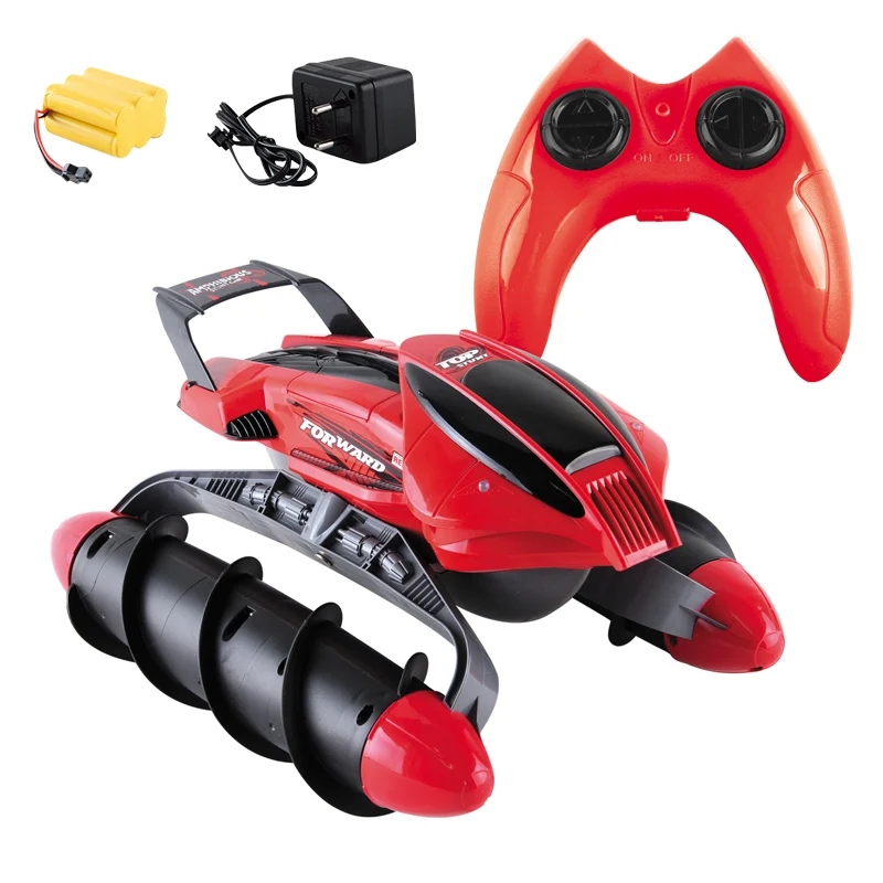Hot Selling Stunt Car Rc Four-Drive Amphibious All-Terrain Tank Toy 2.4G Remote Control 360 Degree Rotation Rc Car Toys