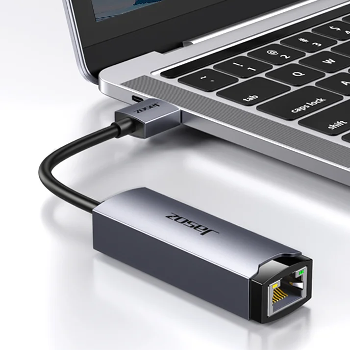 Jasoz Usb 3.0 To Rj45 Gigabit Network Hub Converter Usb To Rj45 Lan Ethernet Adapter Cable 1000mbps For Laptop