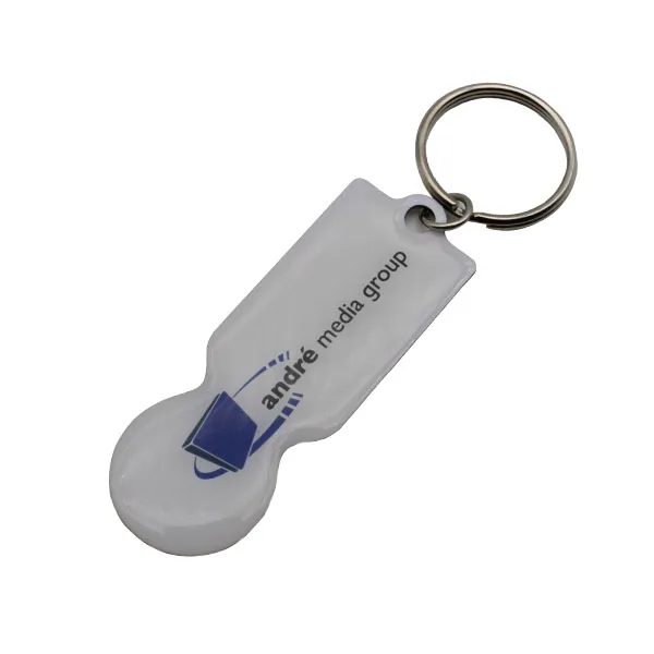 Cheap Custom Made Supermarket Shopping Cart Trolley Coin Token Keyring