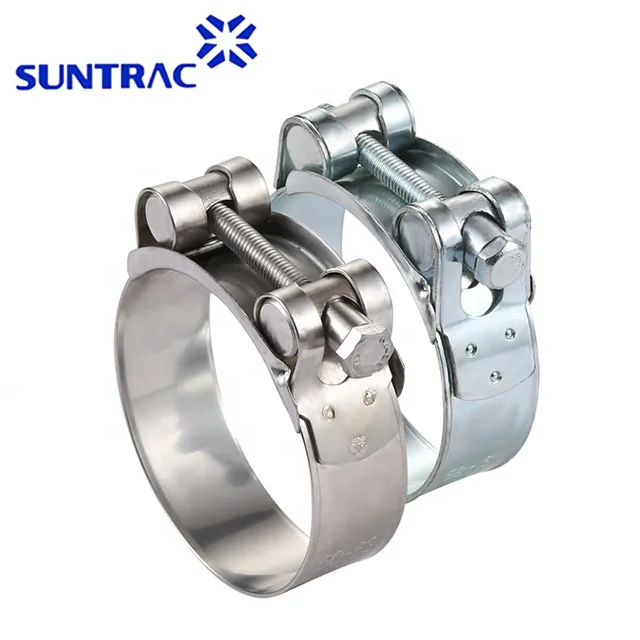 Heavy duty Concrete pump pipe clamp Air compressor european type hose clamp