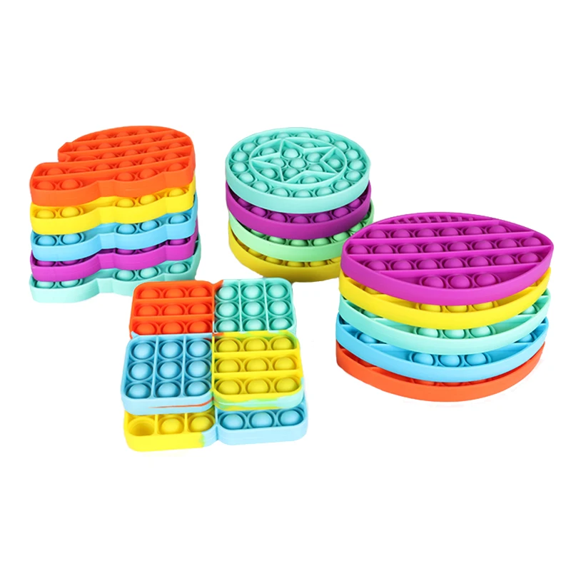 Нажимная игрушка Bubble Fidget сенсорная игрушки для детей и взрослых антитревожные инструменты снятия