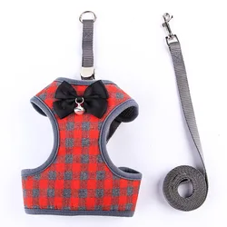 Wholesale Dog Harness and Leash Set Safety No Pull Adjustable with Soft Mesh Vest Harness for Small Dogs and Cats Walk Outdoor