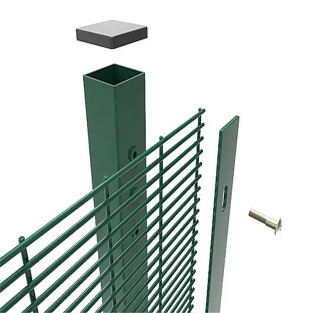 358 Забор с защитой от подъема высокий уровень безопасности ворота небольшое отверстие проволочная сетка забор