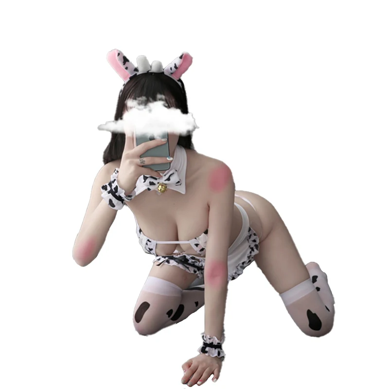 Factory Sexy Cow Set Sexy Lingerie Set Sexy Amazon Hot sexy cow costume womans cowboys cosplay costume sets