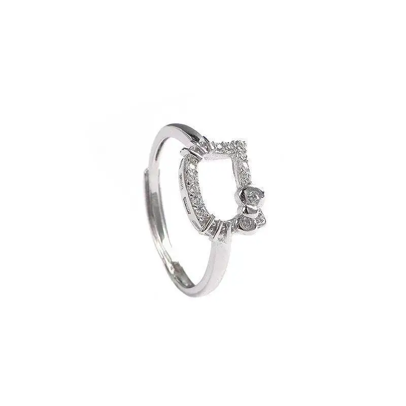 Stylish Cartoon Kitty Cat Diamond-Encrusted Bff Necklace