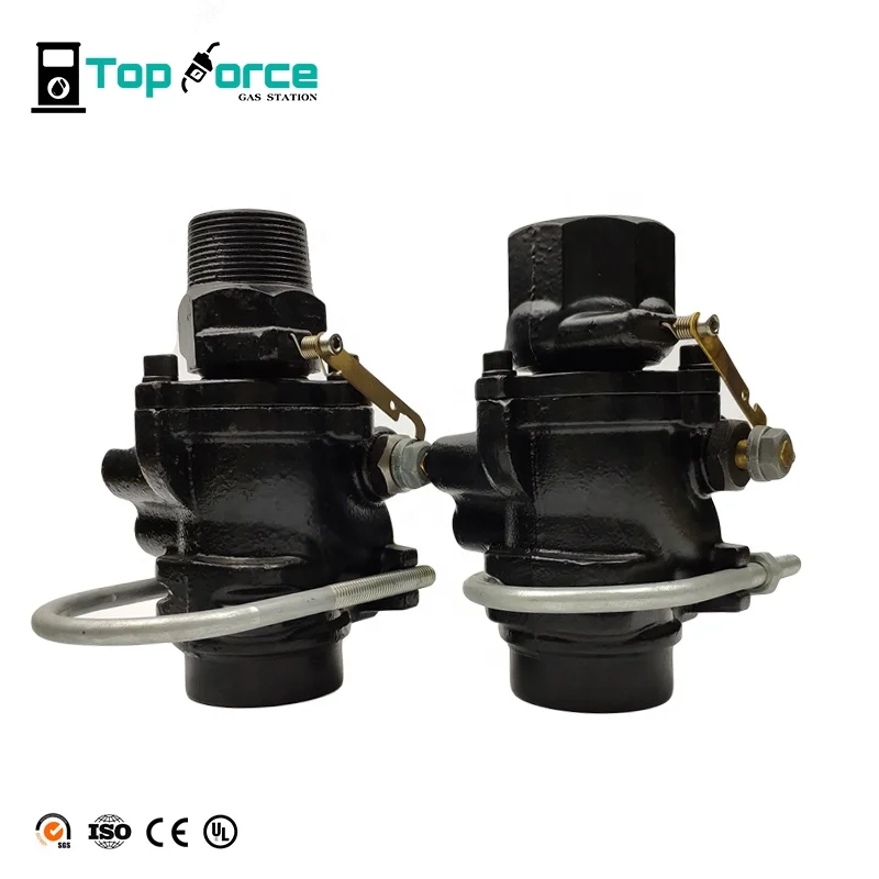 
Cast iron angle valve emergency cut off valve shut off valve for fuel dispenser 