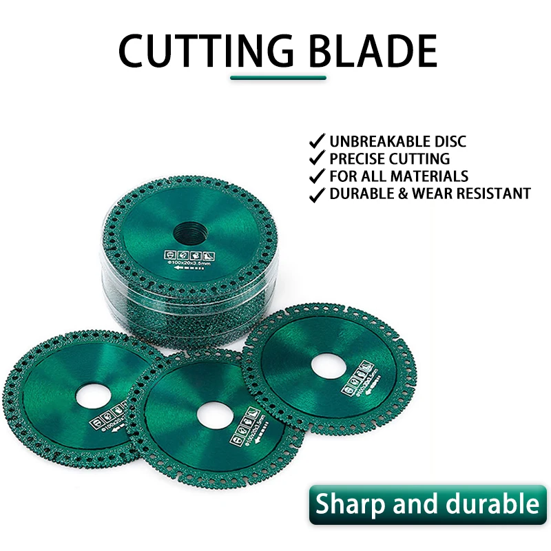 4 inch 2mm Ultra-thin Glass Porcelain Saw Wheel Diamond Saw Blade for Smooth Cutting Grinding Jade Crystal Stone Ceramic Tile