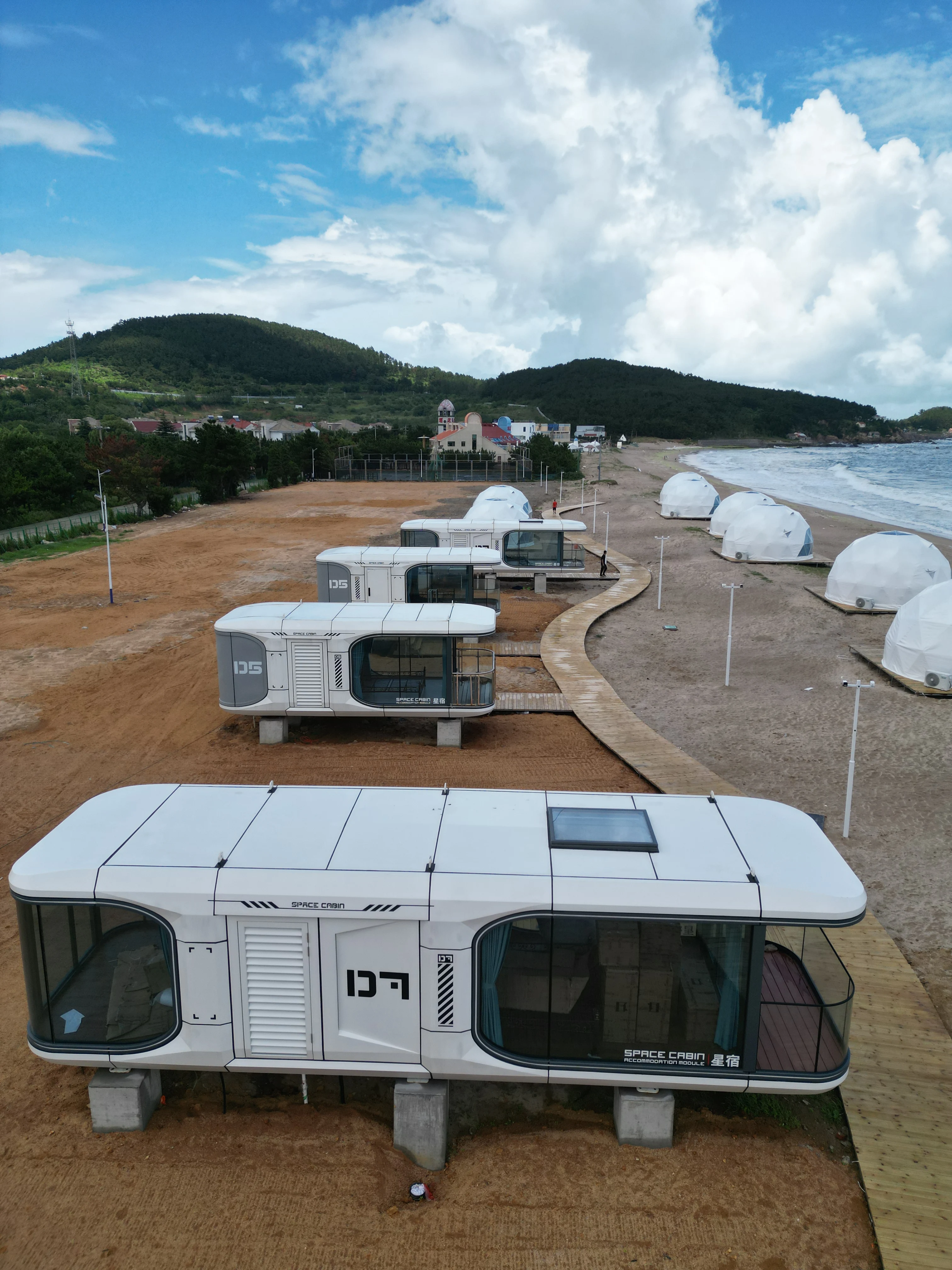 etong space capsule luxury modular prefabricated mobile homes Tiny complete equipment Cabin country cottage camping pod