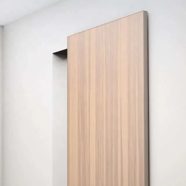 Invisible Solid Wood Pocket Door hardware set high quality warranty supplier for wooden sliding door system