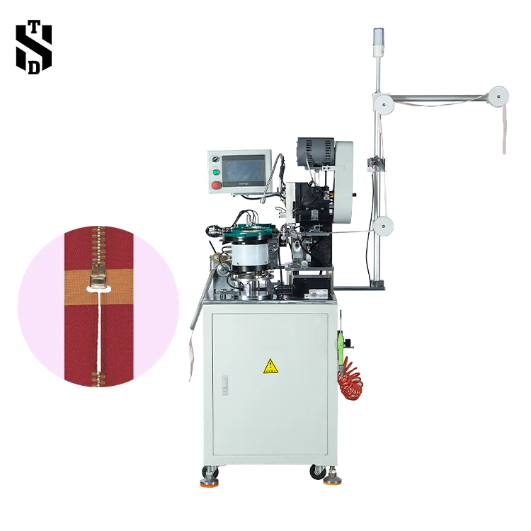 Metal Zipper Automatic Pin Box Fixing Machines