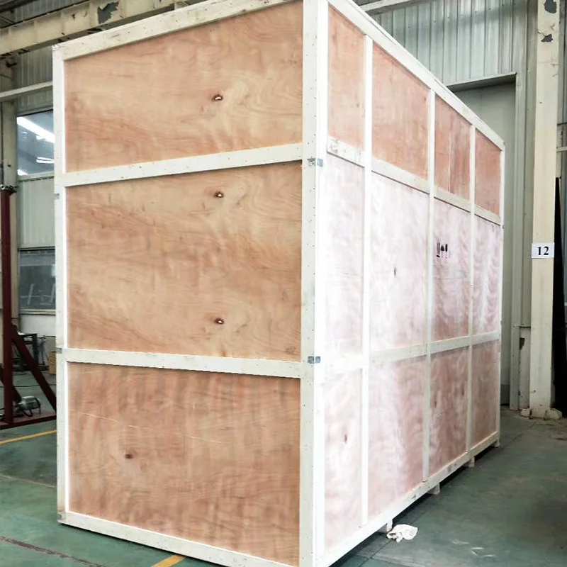 china plywood wooden crate Guangzhou provide door-to-door packaging Naturally wooden crates export wooden clip crate