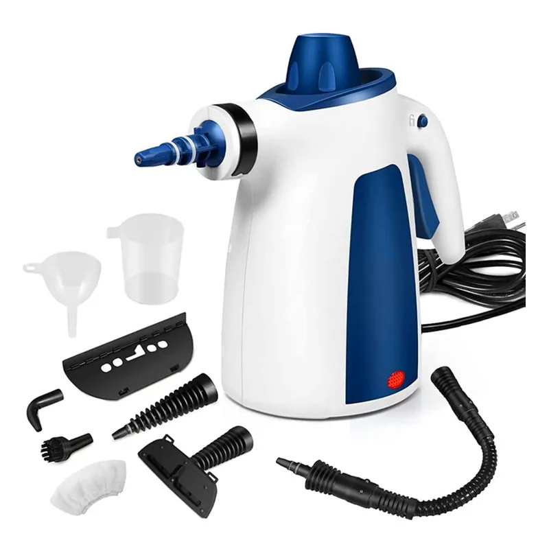 Handheld Pressurized Steam Cleaner with 11-Piece Accessory Set Multi-Surface Steamer for Cleaning