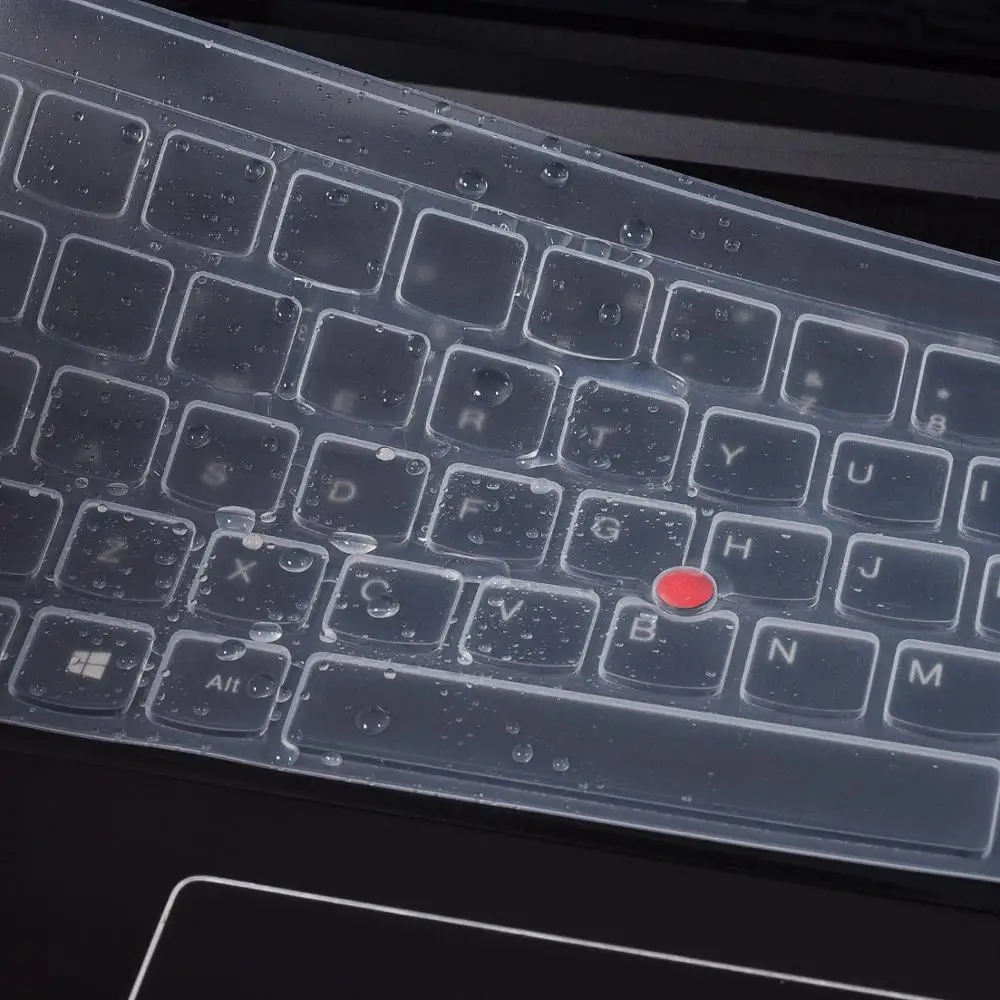 Силиконовая Прозрачная накладка на клавиатуру для Lenovo Thinkpad P70 P71 17,3 дюйма, 15,6 дюйма, Thinkpad P50 P50s