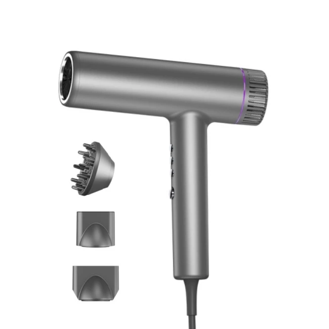 High Power 2000w Abs Professional Ionic Hair Blower Dryer Professional 3 Level Adjustable Temperature Handle Hammer Hair Dryer