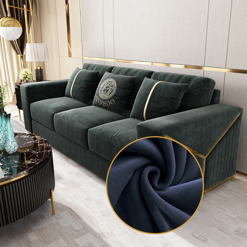 high quality premium italian luxury design couches lounge sofa set furniture living room fabric velvet sofas