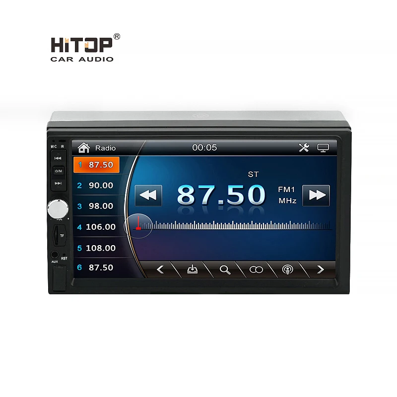 EW6800 WINCE Universal System High Quality Capacitive Screen 7 Inch Car MP5 Player 2din