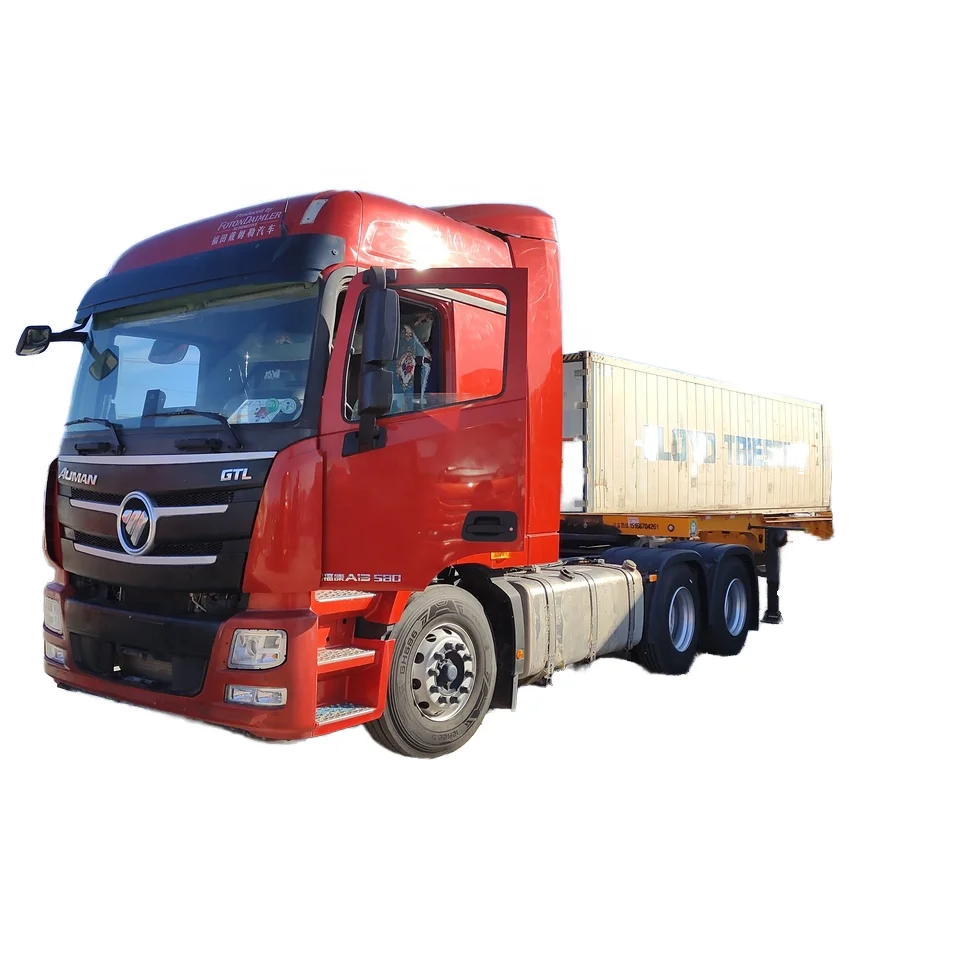 Высококачественный Подержанный Sinotruck HOWO TH7 510HP 6x4 Euro 6 головка прицепа Cummins быстрая коробка передач автоматическая левая новая продажа тягача