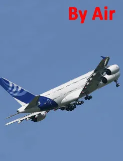 by air