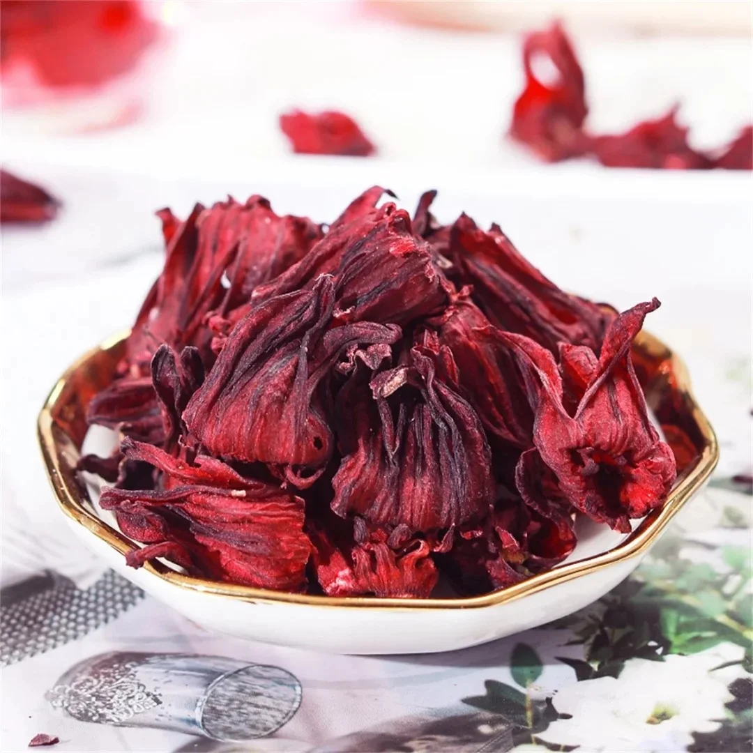 Roselle Herbal Tea Dried Hibiscus Flowers GXWW Wholesale Chinese Health Tea Bags Rose Tea Top 100% Pure Natural Top Grade 5 KG