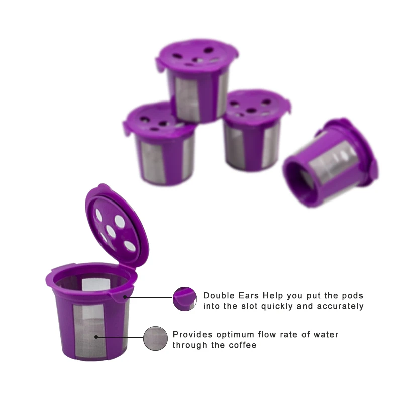 stainless steel coffee dripper reusable cafe k cup filter k-cups coffee filter