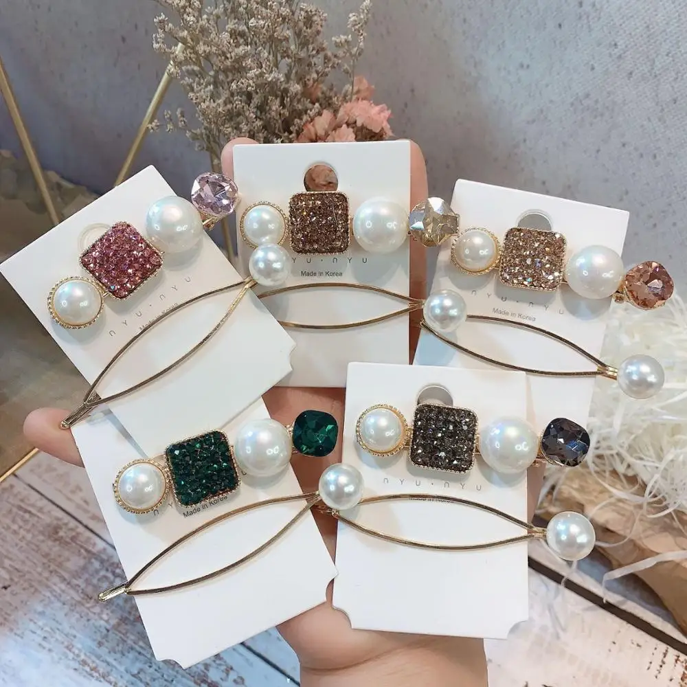 cute gold plated hair clips butterfly