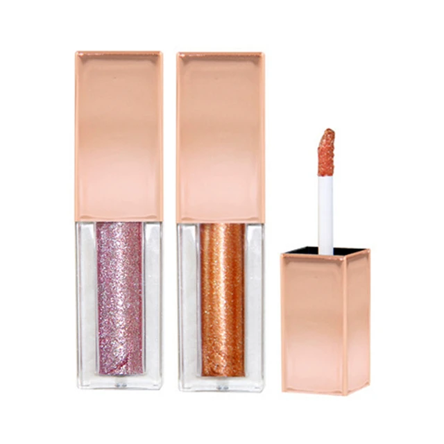 Akiaco Professional OEM Factory Of High Quality Beauty Makeup Custom Cosmetics Eyeshadow Private Label Metallic Liquid Eyeshadow