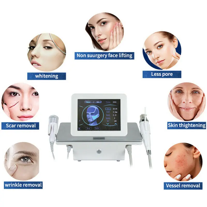 Professional Fractional Radio Frequency Skin Tightening RF Frecuencia RF Facial Machine