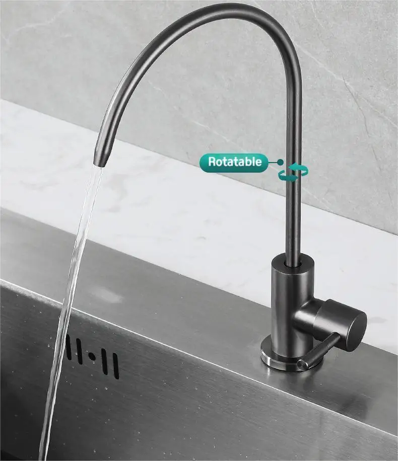 LONGSTAR 304 Stainless Steel Water Purifier Direct Drinking Water Faucet for Household Water Purification Machine