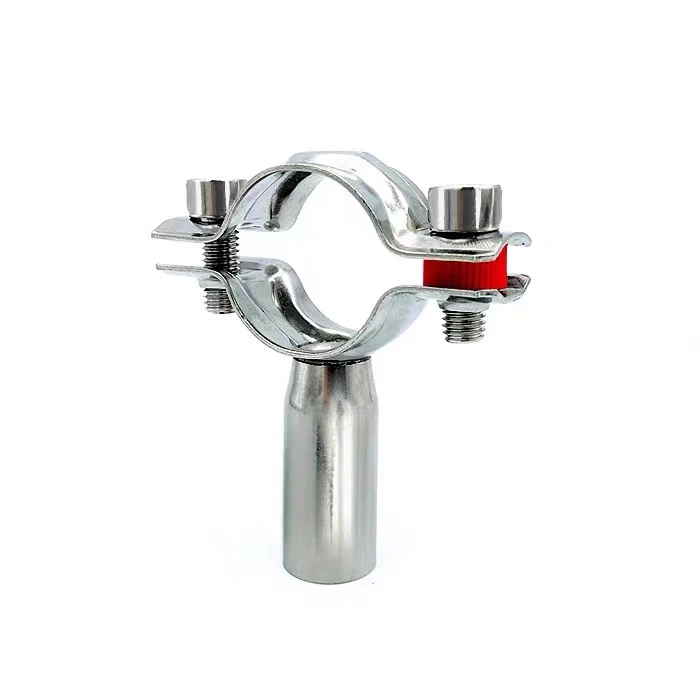 Stainless Steel Fixing Clip Bracket Round  Clamp Hoop Water Pipe Fitting Fastening Clamp Holder
