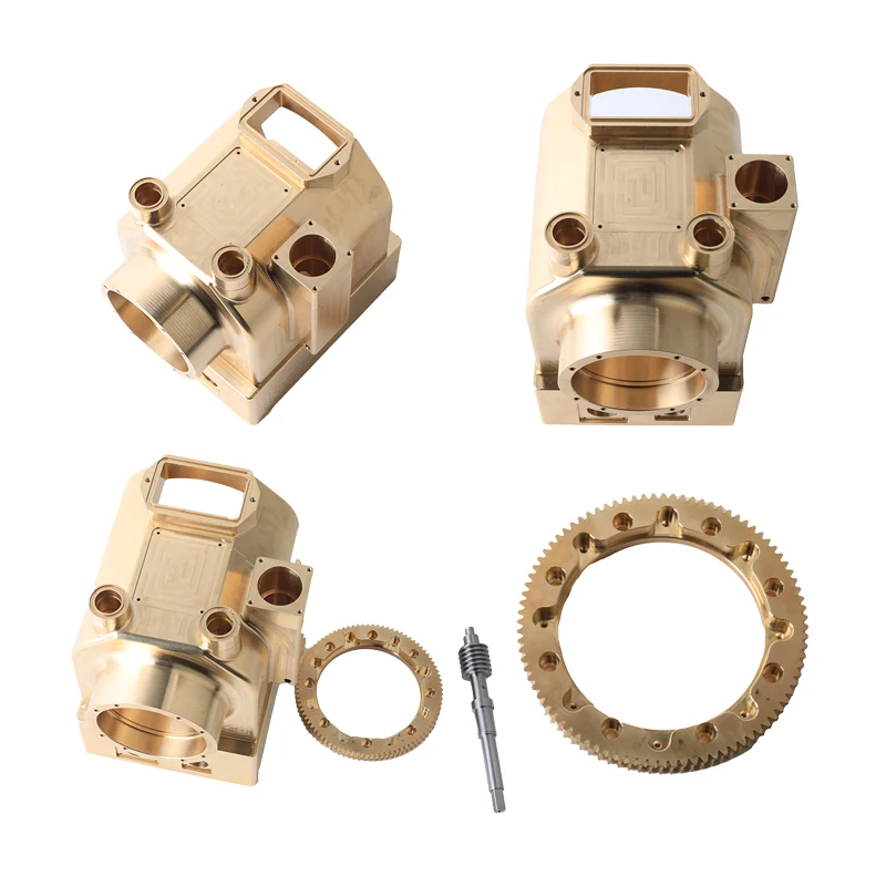 Small order wholesale Custom High Quality Precision Cnc 5 Axis Machining Brass Turning Parts