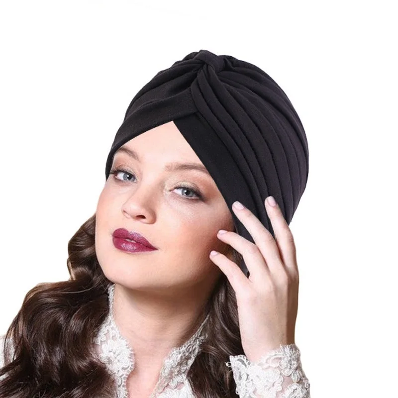 Cotton headscarf hat Indian hat ethnic style turban scarf head wrap custom head scarfs base hat