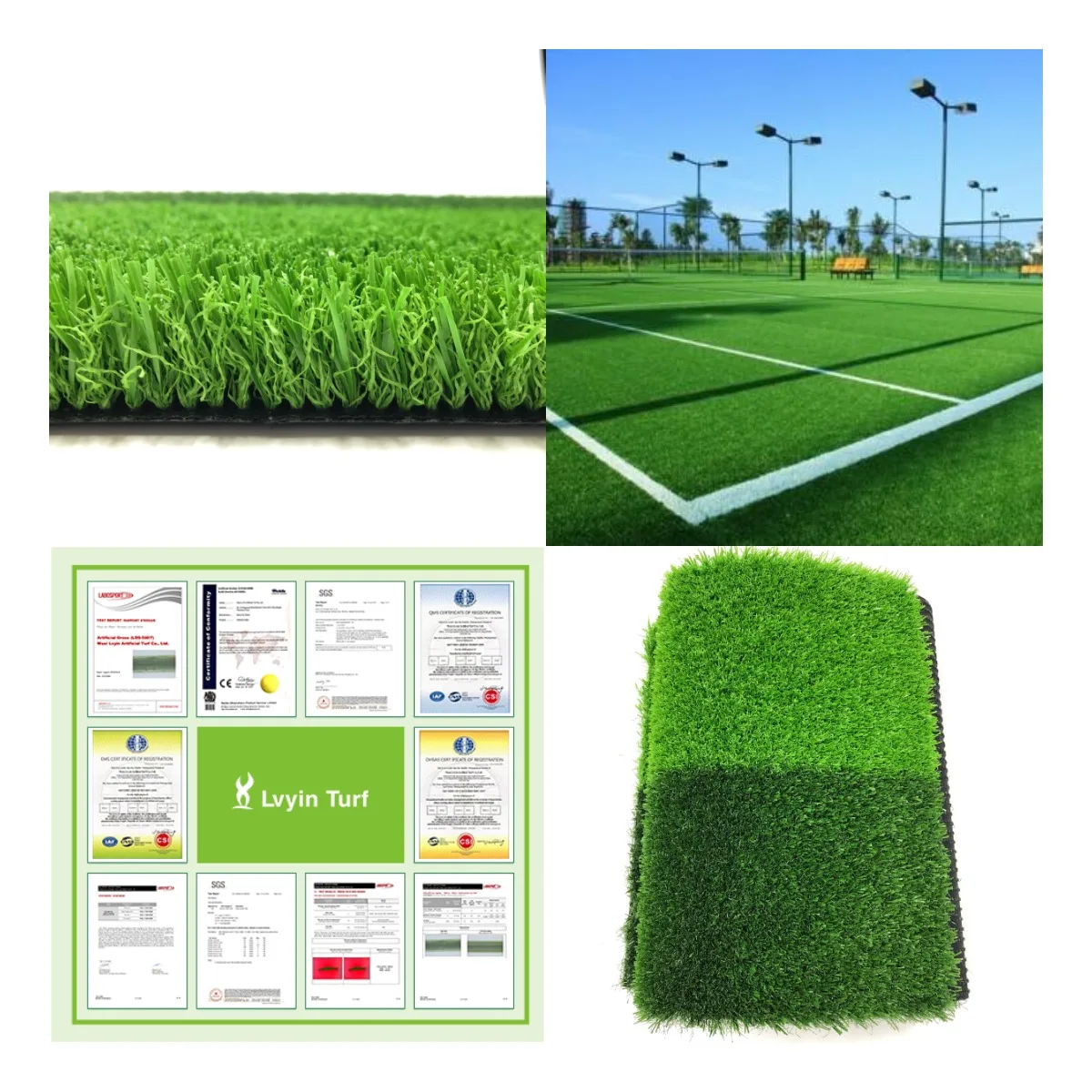 LvYin, пластиковое напольное покрытие для футбольного поля, искусственная газон, газон, незаполняющая футбольная трава для шага