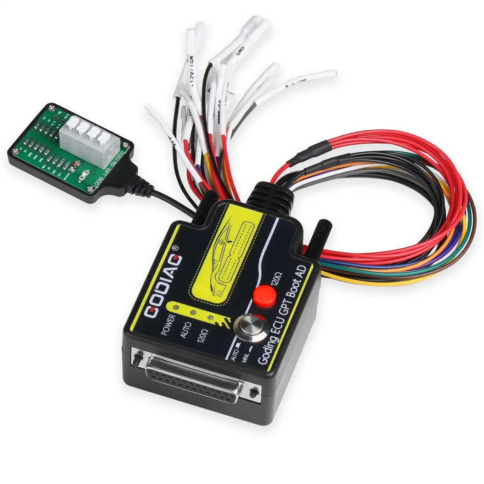 GODIAG ECU GPT загрузочный рекламный разъем для чтения записи без необходимости разборки совместим с J2534 Openport PCM FoxFlash FC200